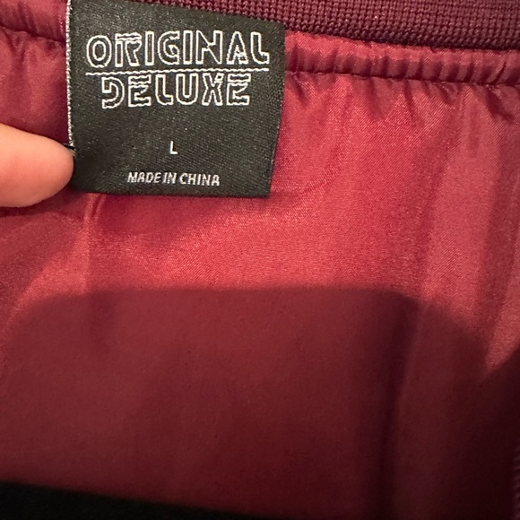 Oversized Unisex Bomber Jacket - Picture 4 of 5